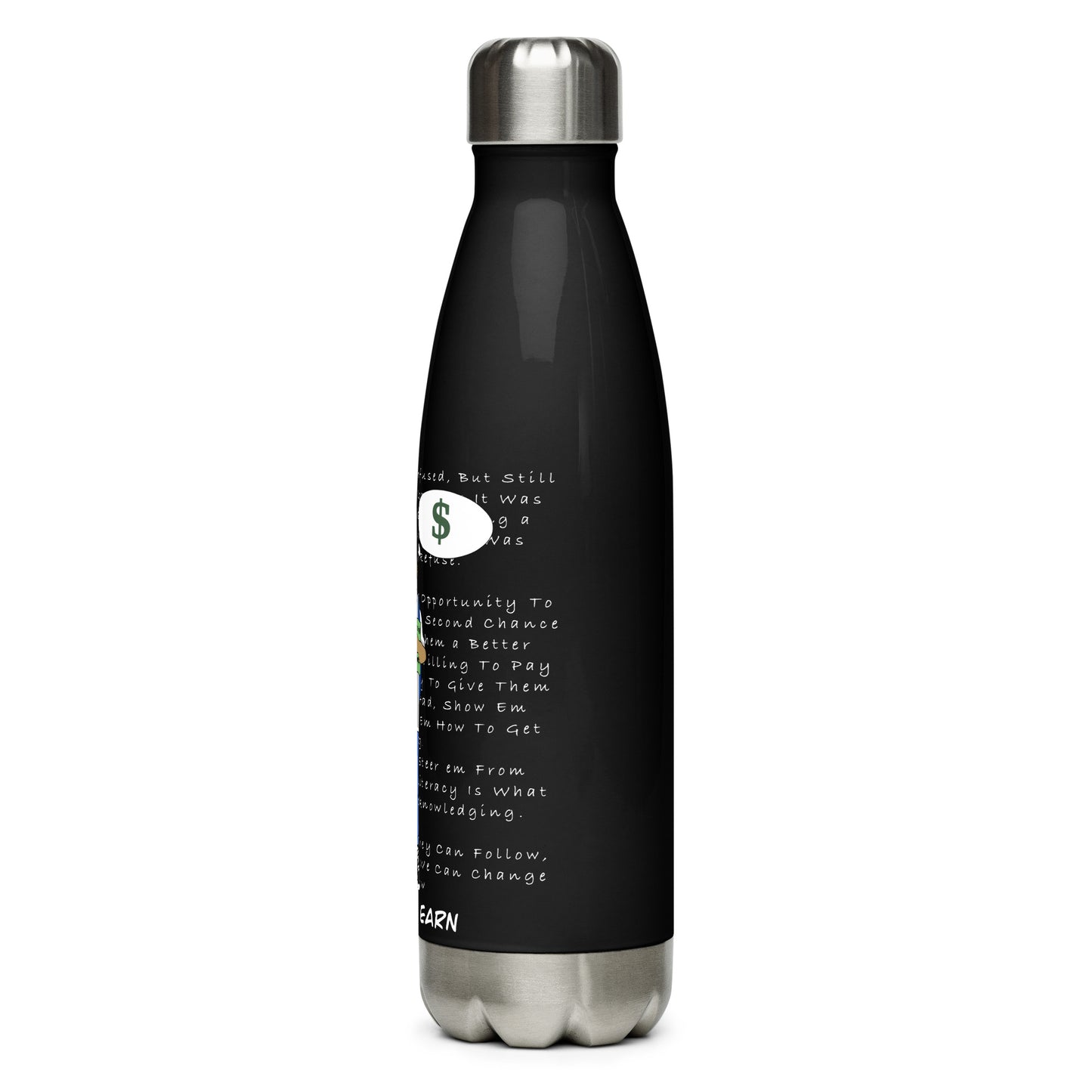 Stainless Steel S1mba Water Bottle