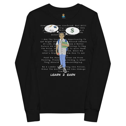 Learn 2 Earn Long Sleeves T-Shirt