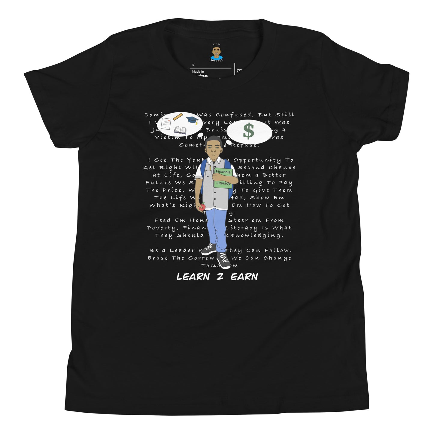 Learn 2 Earn Shirt (Kids)