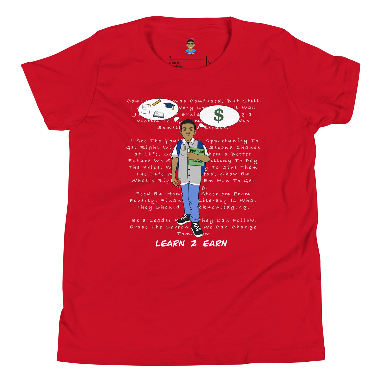 Learn 2 Earn Shirt (Kids)